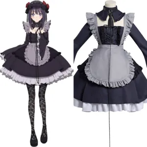 My Dress-Up Darling Marin Kitagawa Cosplay Costume Kimono Lolita Maid Dress Outfits Halloween Carnival Suit