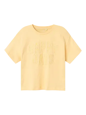 NAME IT | Kid Girl Happy Days T-Shirt