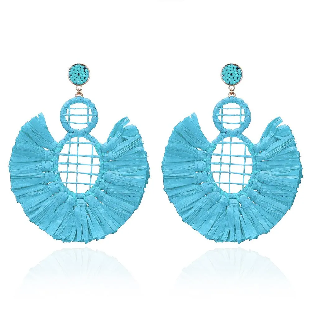 NARI EARRINGS in blue