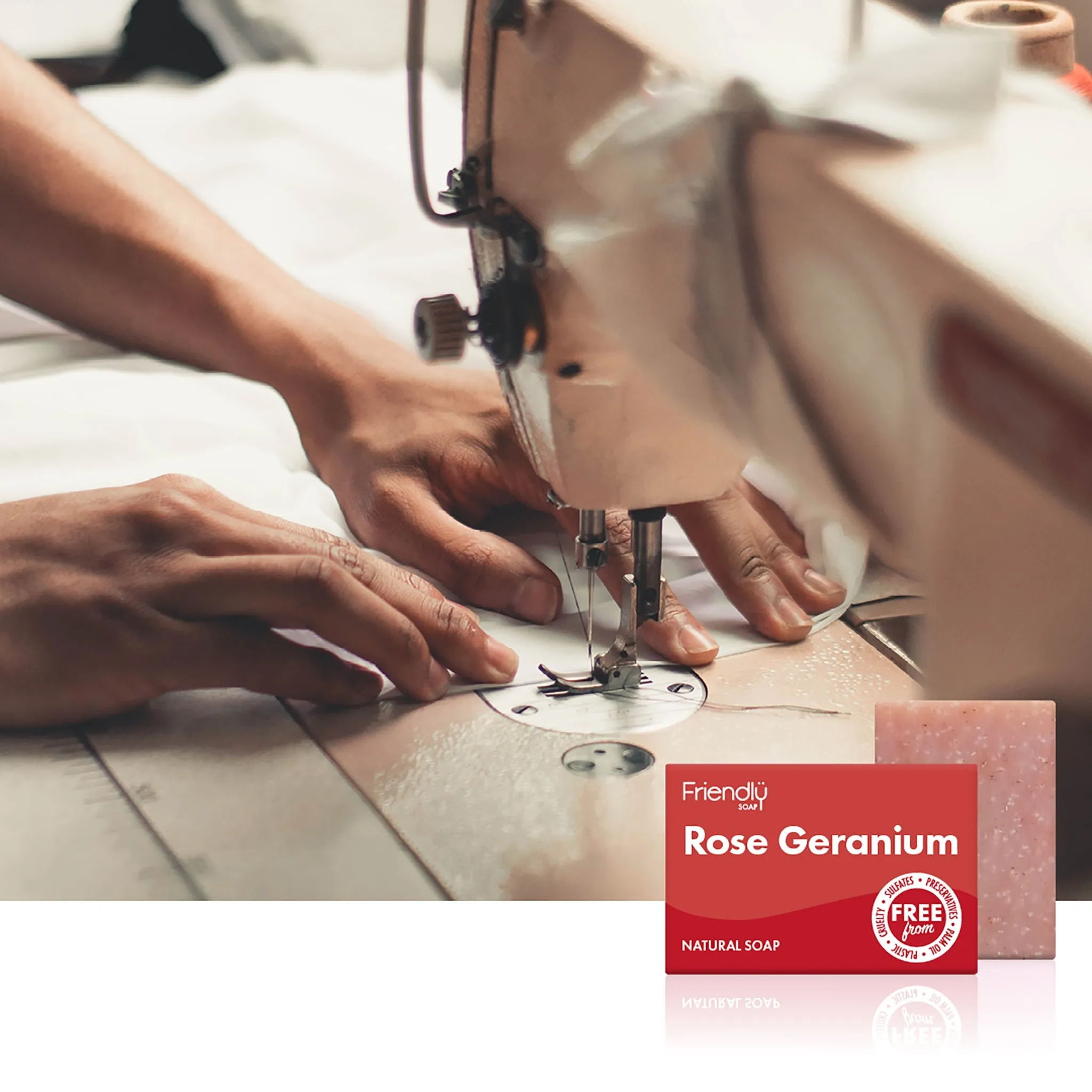 Natural Soap Bar | Rose Geranium
