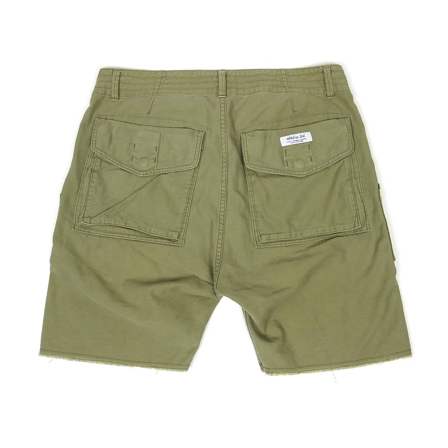 Neighborhood Olive Fatigue Shorts Size Medium