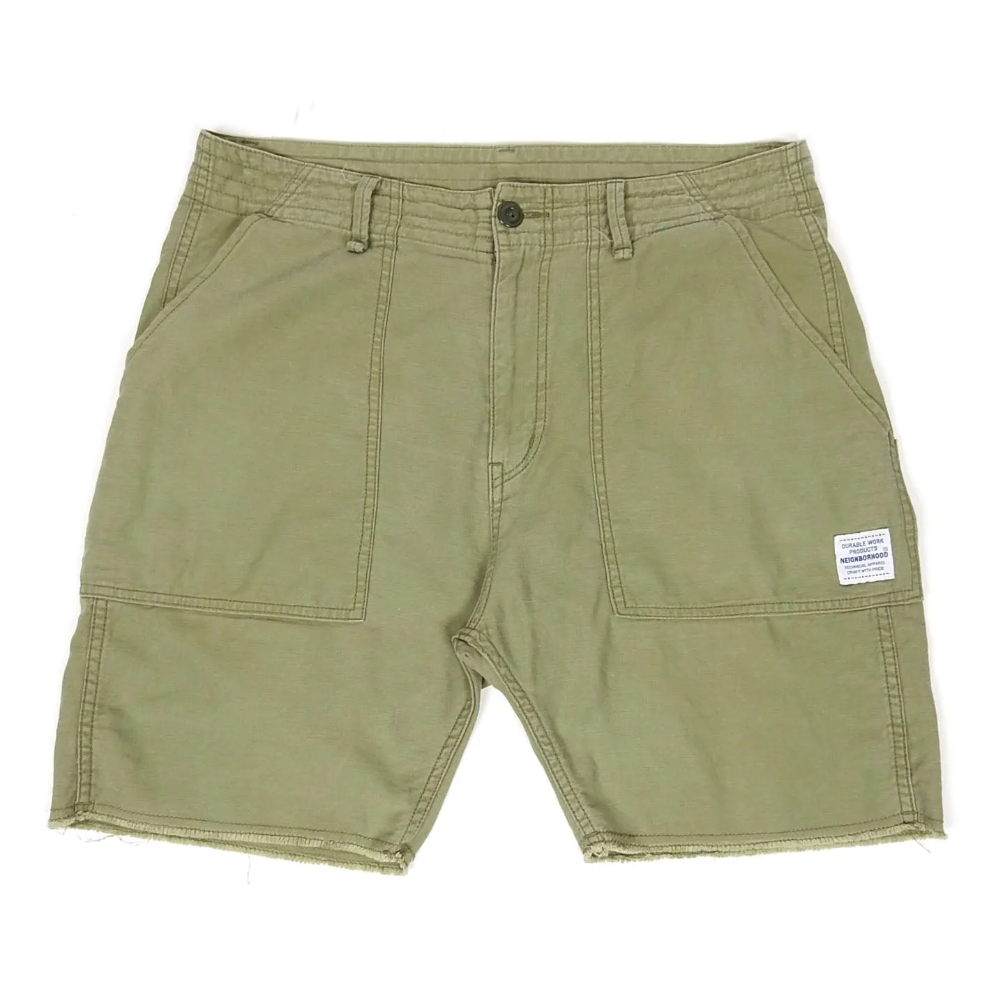Neighborhood Olive Fatigue Shorts Size Medium