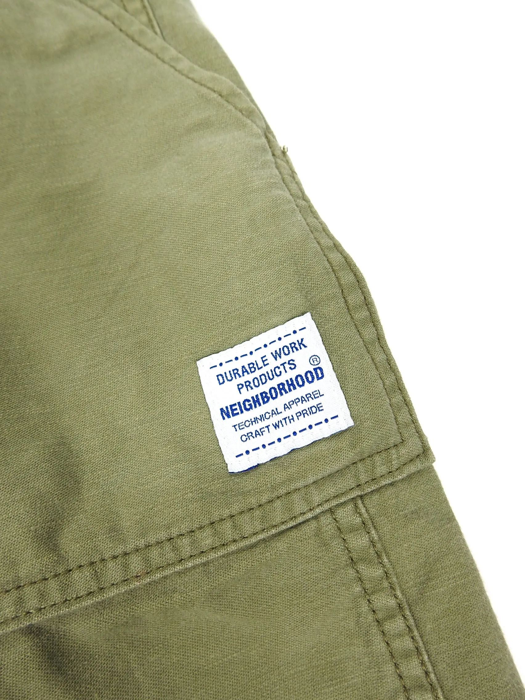 Neighborhood Olive Fatigue Shorts Size Medium