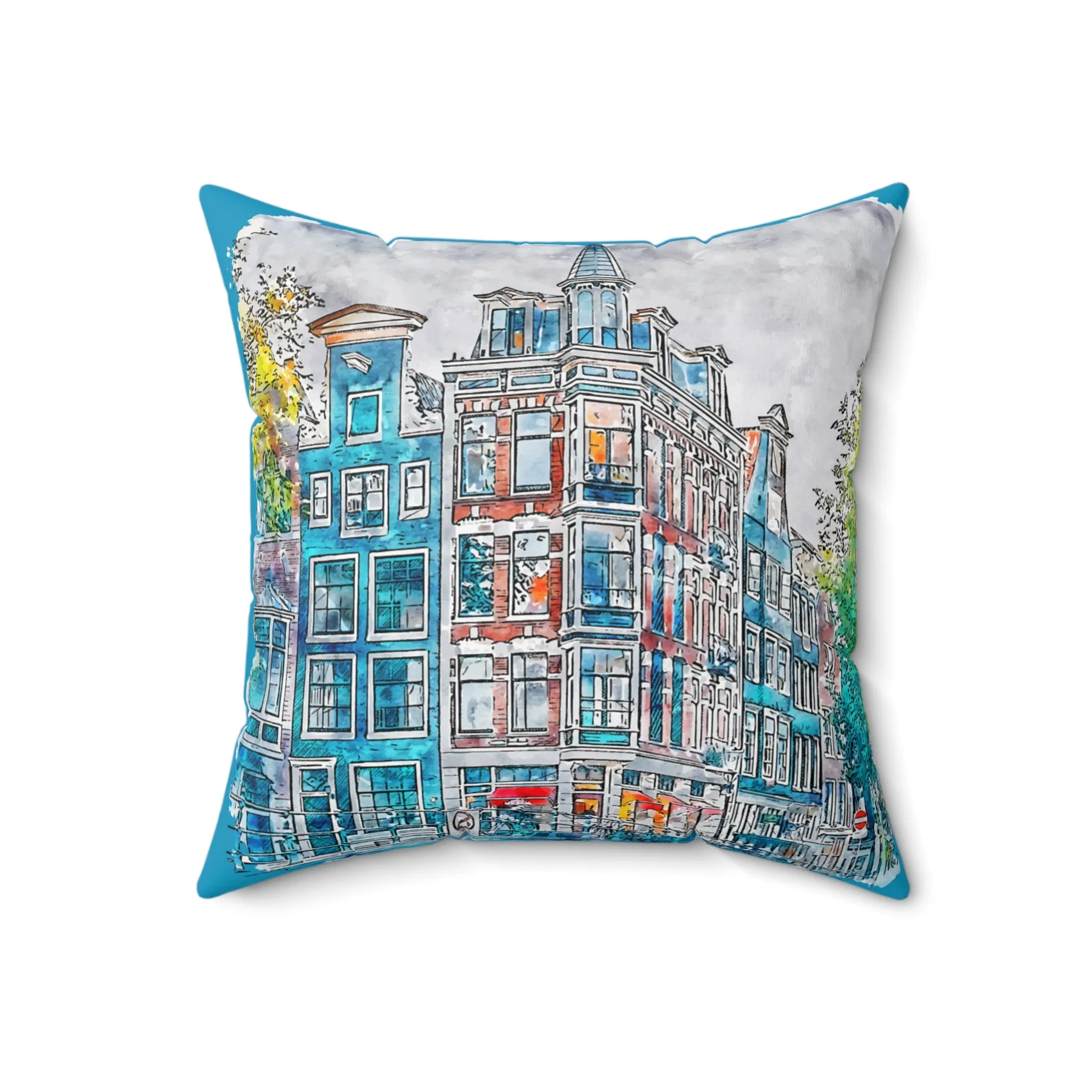 Netherlands Decor Pillow