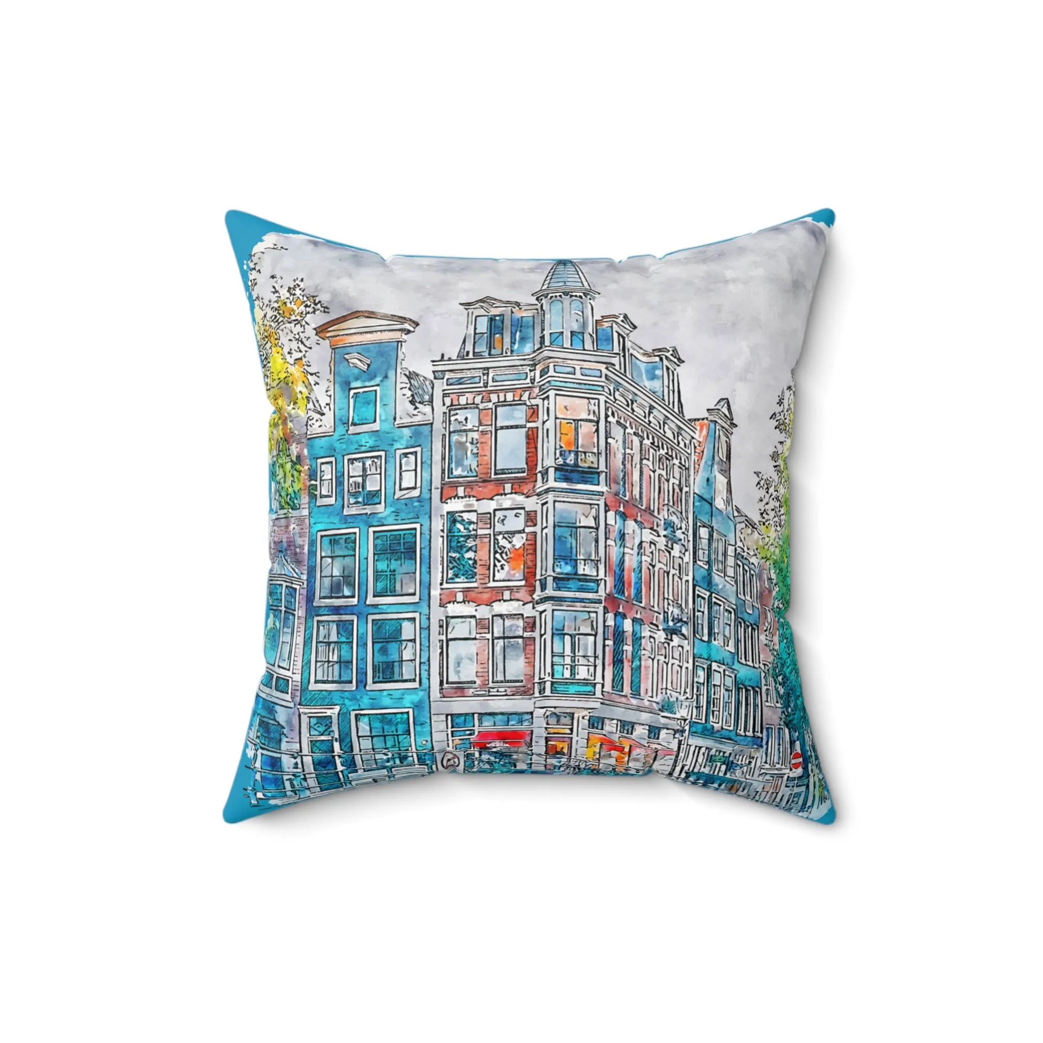Netherlands Decor Pillow