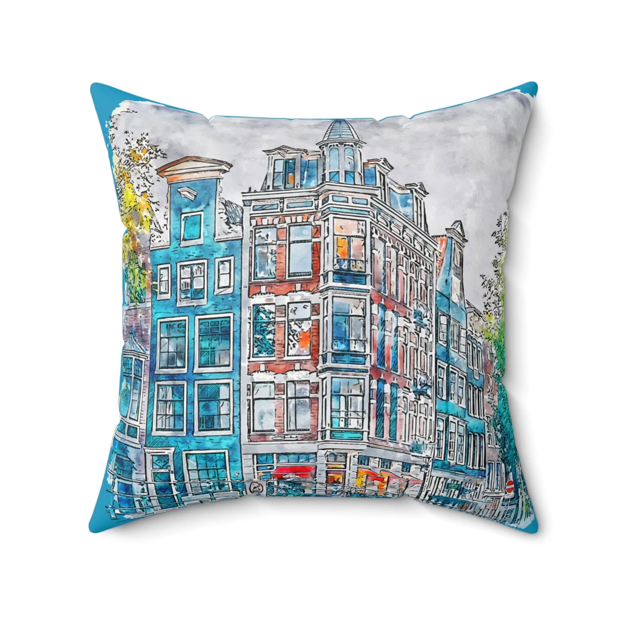 Netherlands Decor Pillow