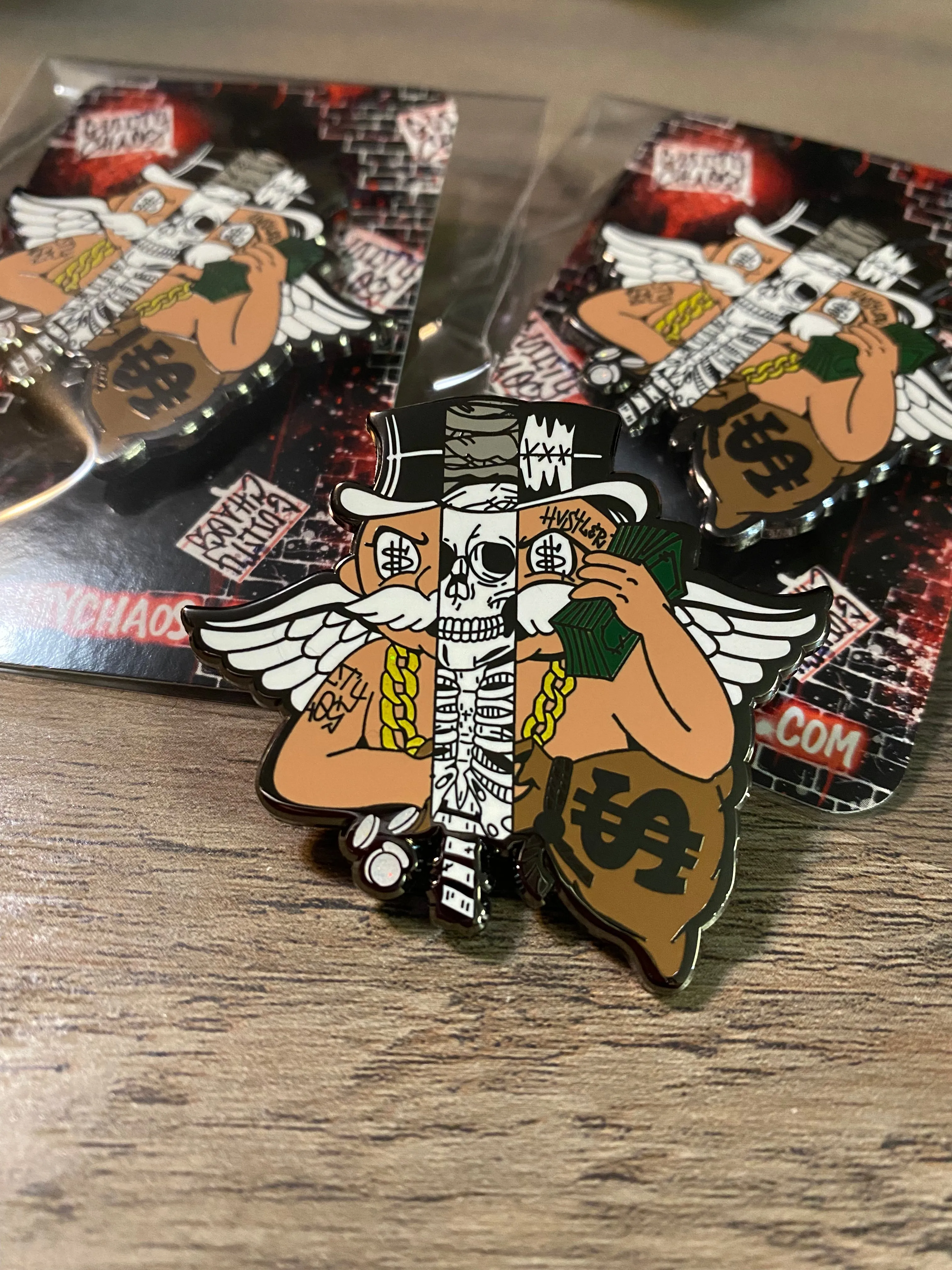 NFT MONEYBAGS HUSTLER PIN