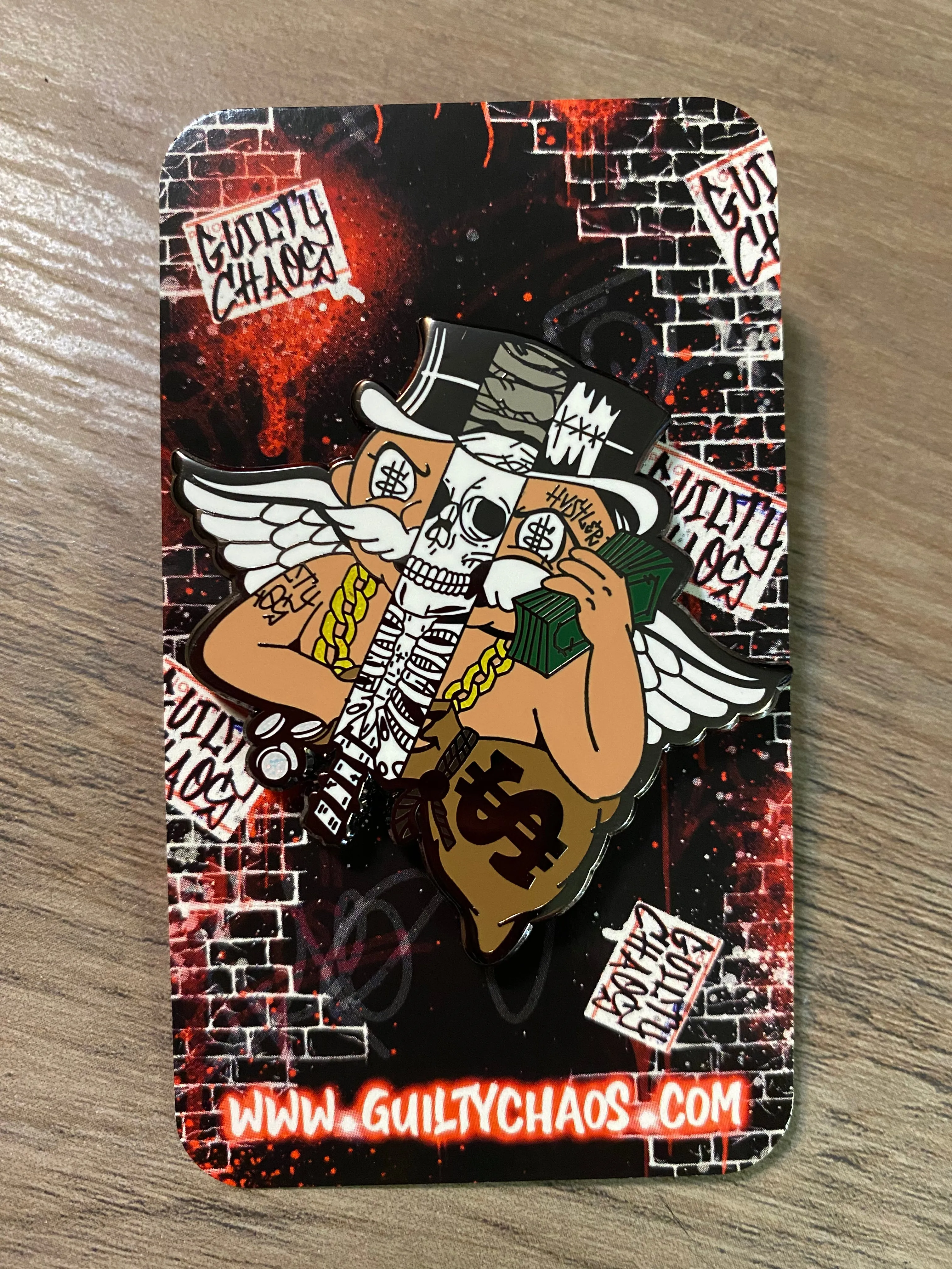 NFT MONEYBAGS HUSTLER PIN