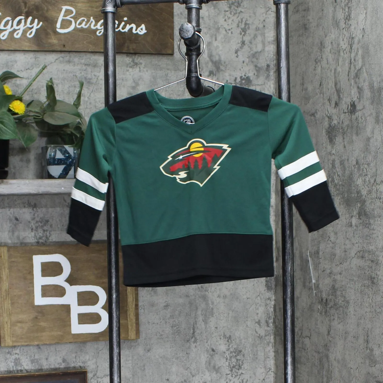 NHL Minnesota Wild Toddler Jersey 196365873066