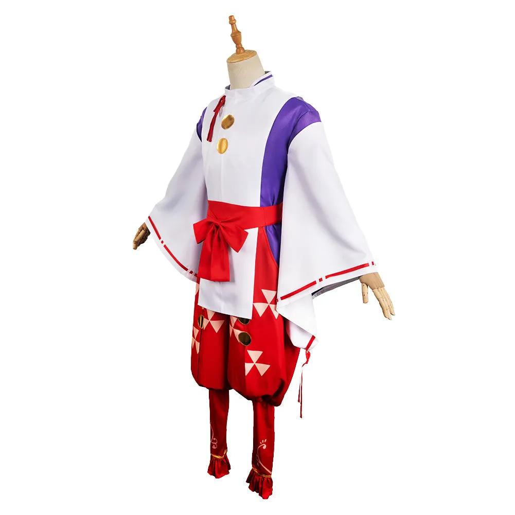 Nige Jouzu no Wakagimi Tokiyuki Houjou Cosplay Costume Outfits Halloween Carnival Suit