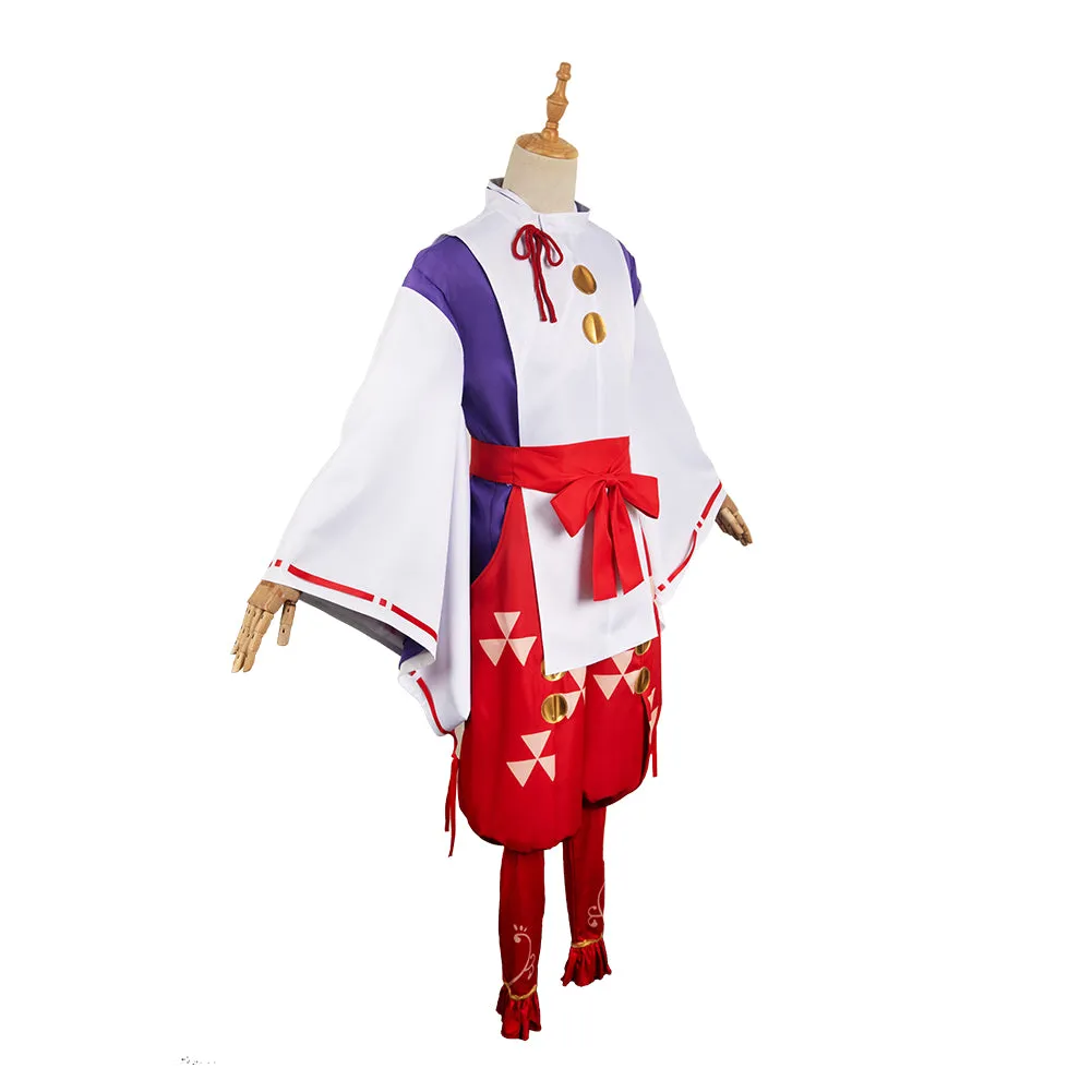 Nige Jouzu no Wakagimi Tokiyuki Houjou Cosplay Costume Outfits Halloween Carnival Suit