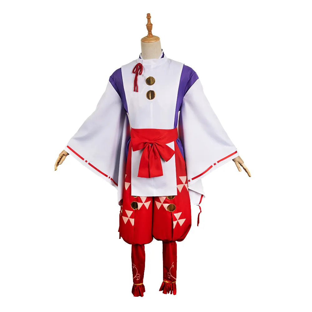 Nige Jouzu no Wakagimi Tokiyuki Houjou Cosplay Costume Outfits Halloween Carnival Suit