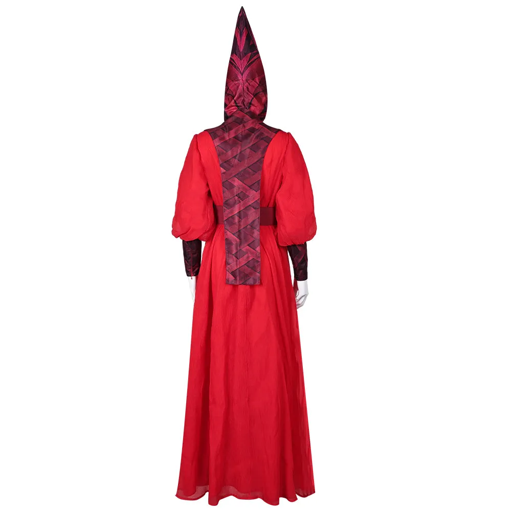 Nightsisters Red Witch Suit Cosplay Costume Outfits Halloween Carnival Suit