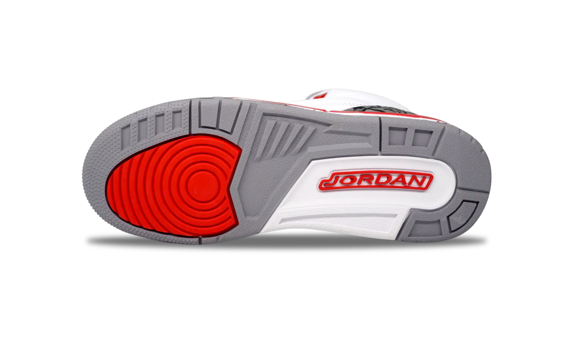 Nike Jordan 3 Retro Fire Red Cement Grey 2022 (DN3707-160/DM0967-160) Size 3Y-12
