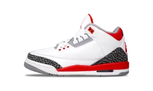 Nike Jordan 3 Retro Fire Red Cement Grey 2022 (DN3707-160/DM0967-160) Size 3Y-12