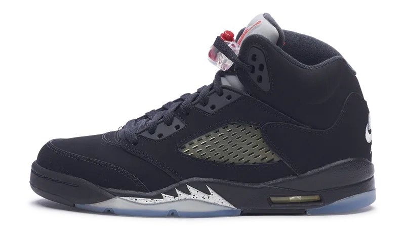 Nike Jordan 5 Retro Black Metallic 2016 GS (845036-003) Youth Size 4Y-6Y
