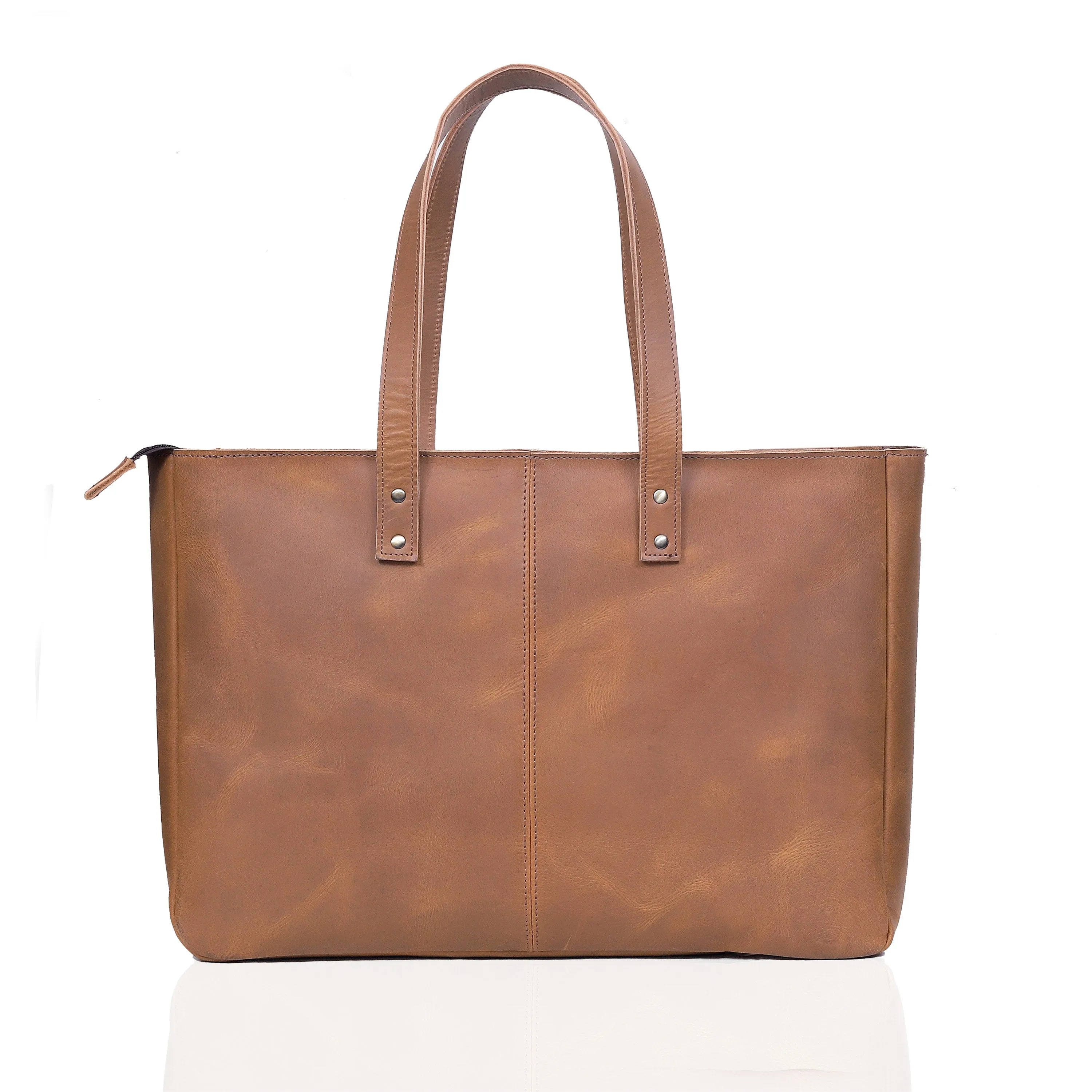 Nora Buffalo Leather Tote Bag