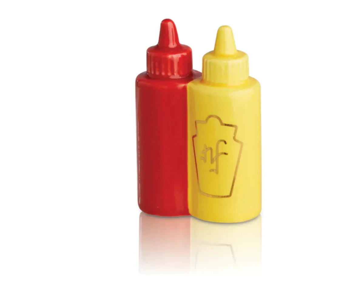 Nora Fleming Main Squeeze (Ketchup/Mustard) Mini