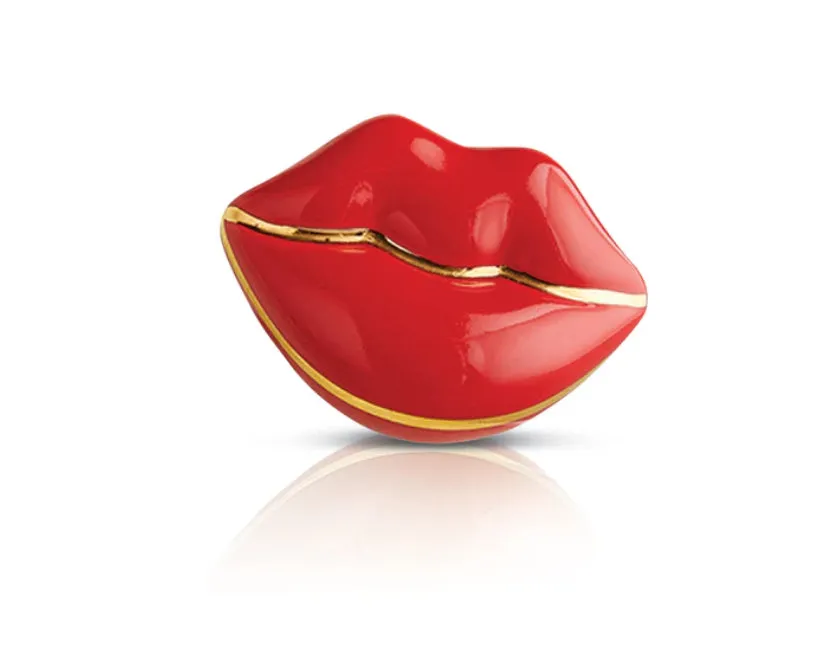 Nora Fleming Smooches (Lips) Mini