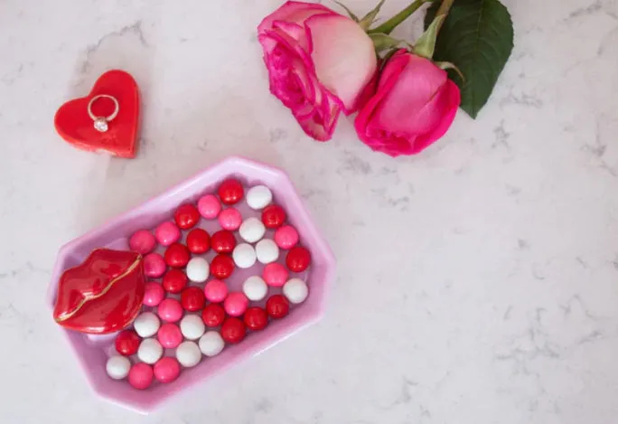 Nora Fleming Smooches (Lips) Mini