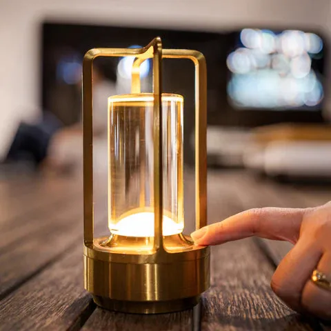 Nordic Crystal Lantern Lamp