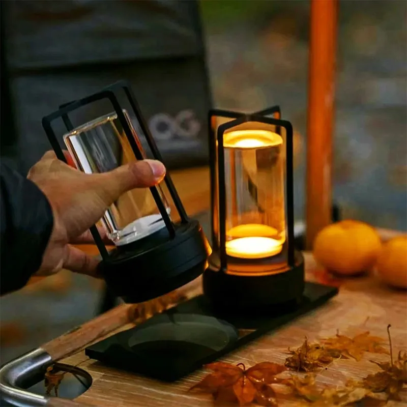 Nordic Crystal Lantern Lamp