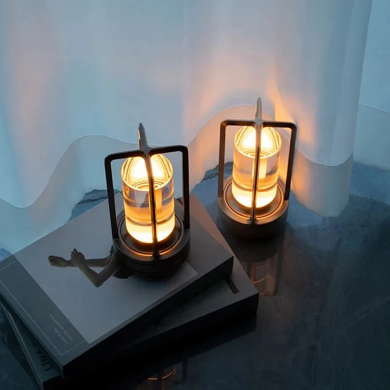 Nordic Crystal Lantern Lamp