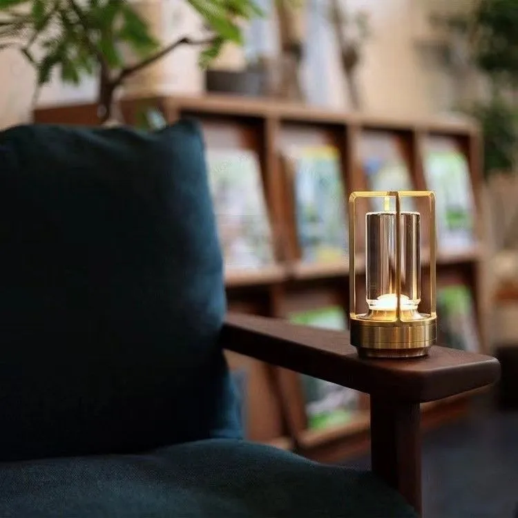 Nordic Crystal Lantern Lamp