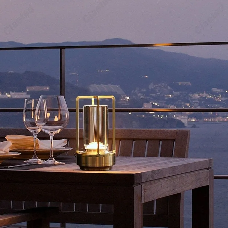 Nordic Crystal Lantern Lamp