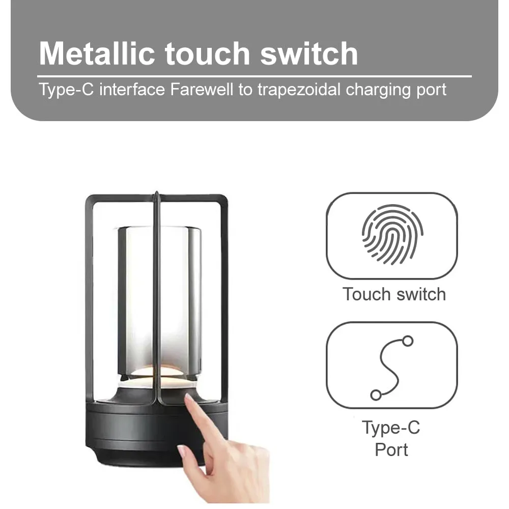 Nordic Crystal Lantern Lamp