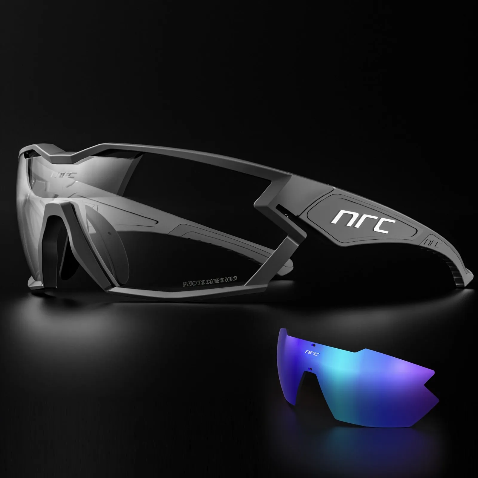 NRC Premium Class Ride - Cycling Sunglasses | UV Protection | Polarized Lenses
