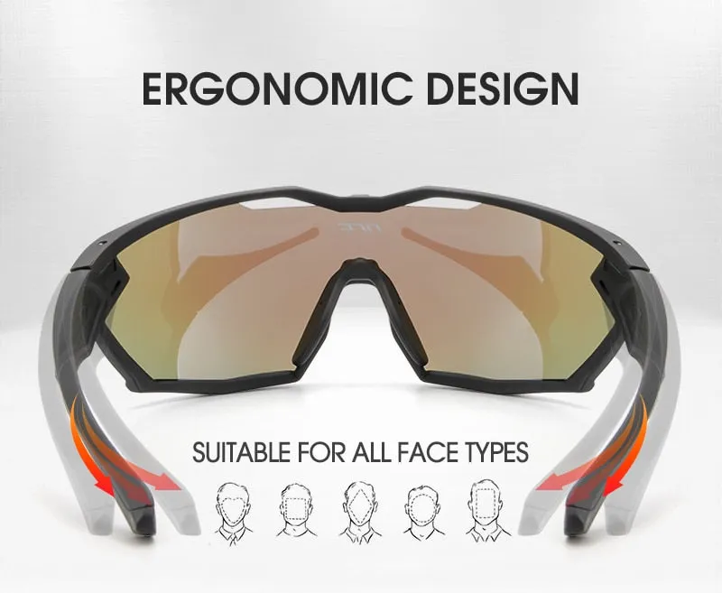 NRC Premium Class Ride - Cycling Sunglasses | UV Protection | Polarized Lenses