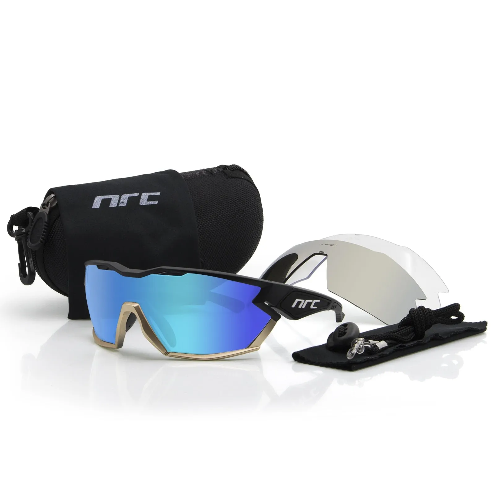 NRC Premium Class Ride - Cycling Sunglasses | UV Protection | Polarized Lenses