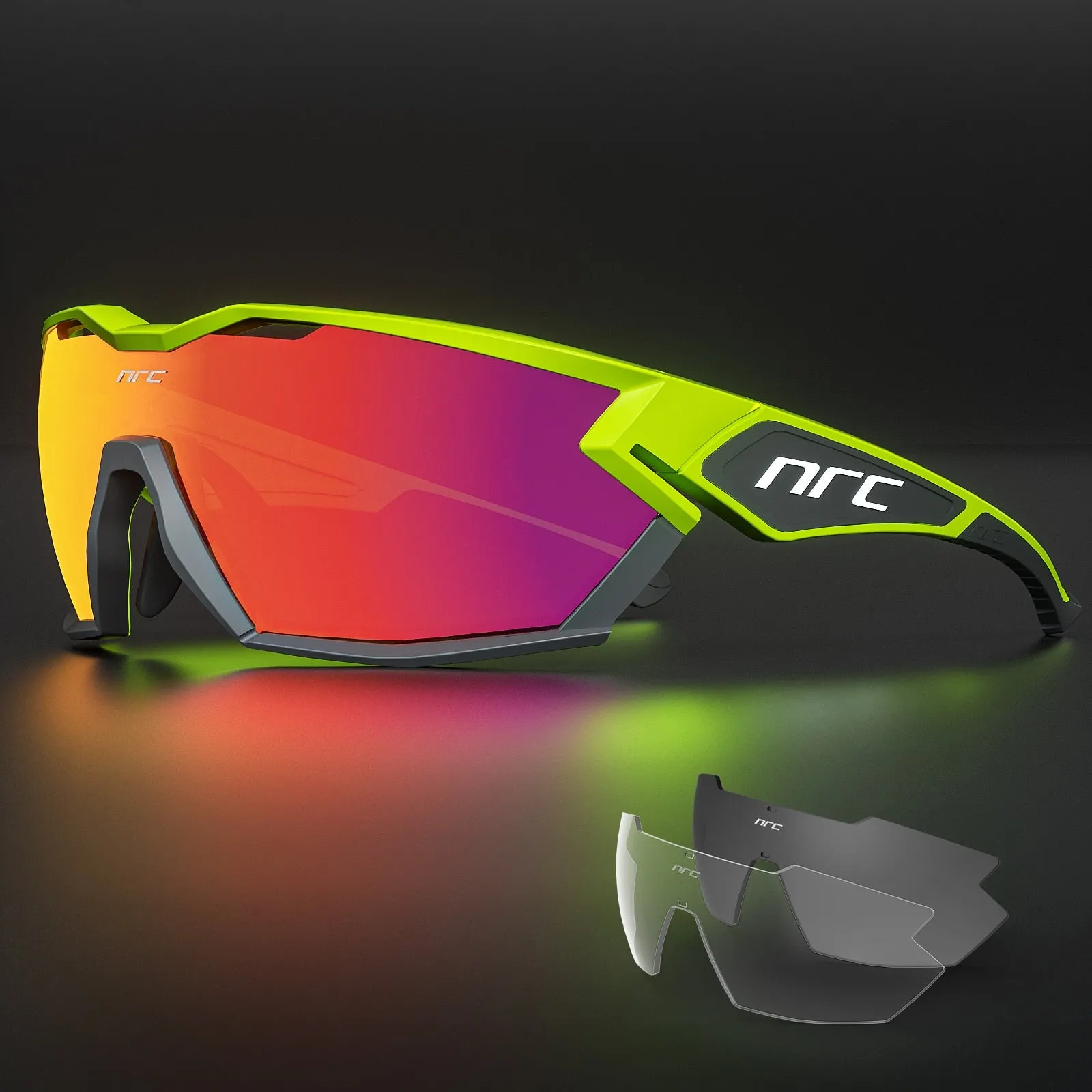 NRC Premium Class Ride - Cycling Sunglasses | UV Protection | Polarized Lenses