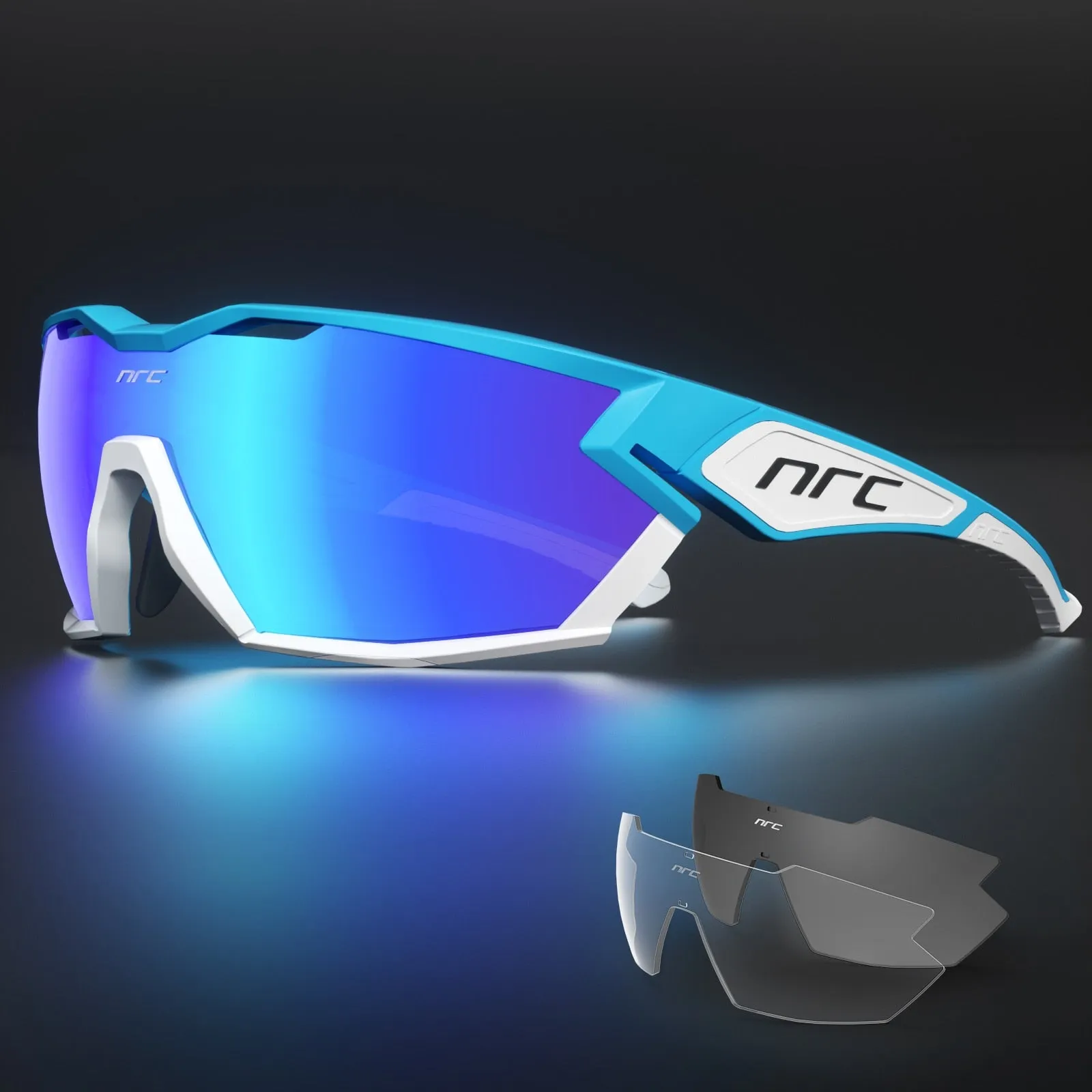 NRC Premium Class Ride - Cycling Sunglasses | UV Protection | Polarized Lenses