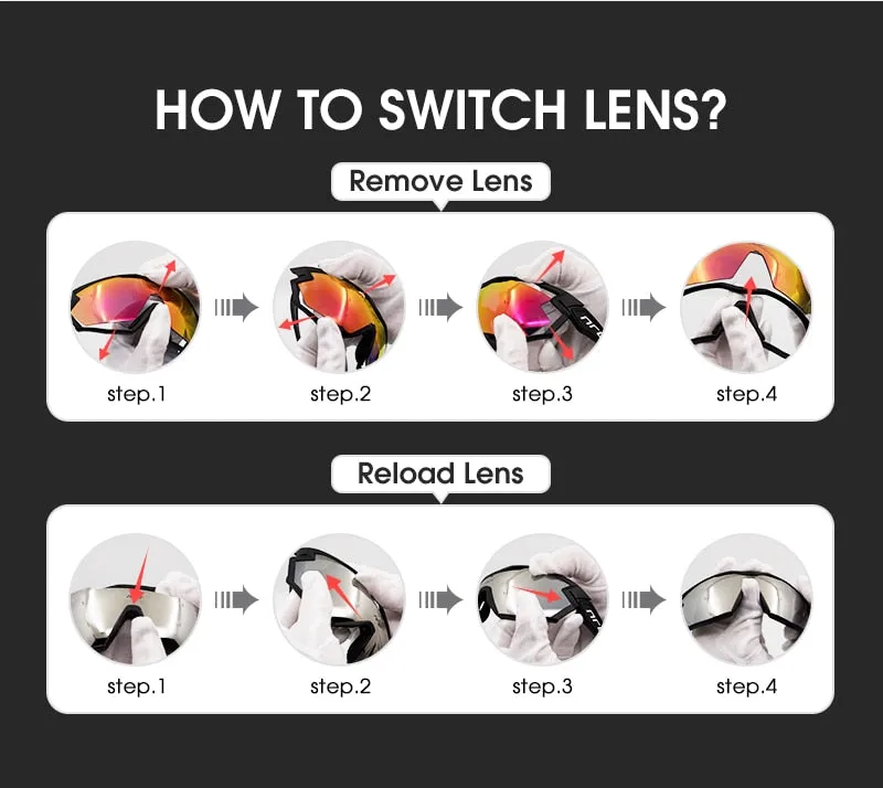 NRC Premium Class Ride - Cycling Sunglasses | UV Protection | Polarized Lenses