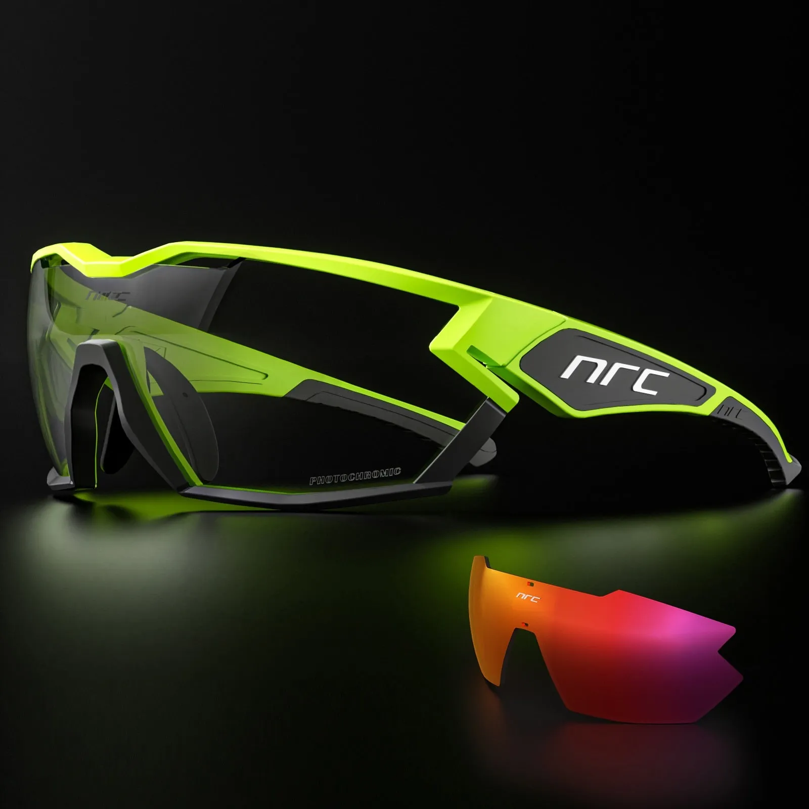NRC Premium Class Ride - Cycling Sunglasses | UV Protection | Polarized Lenses
