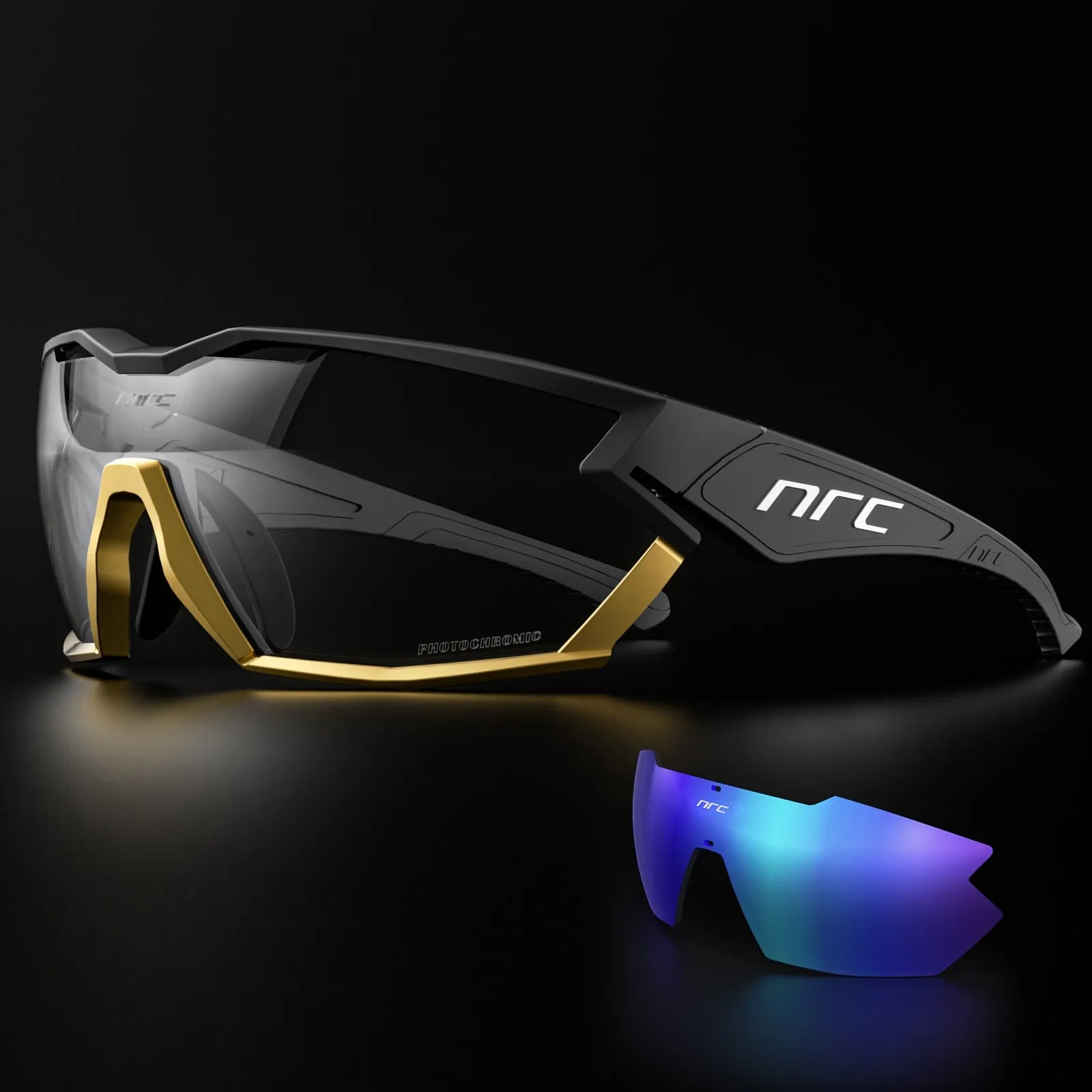 NRC Premium Class Ride - Cycling Sunglasses | UV Protection | Polarized Lenses