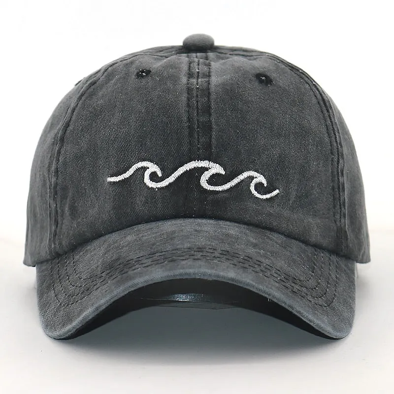 Ocean Wavy Cap
