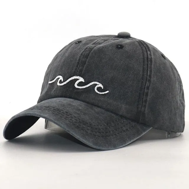 Ocean Wavy Cap
