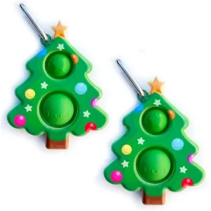OMG Mega Pop Christmas Tree Keychain