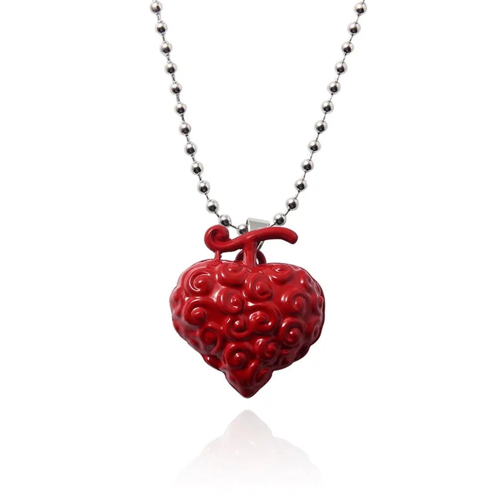 One Piece Devil Fruit Necklace Pendant  Accessories