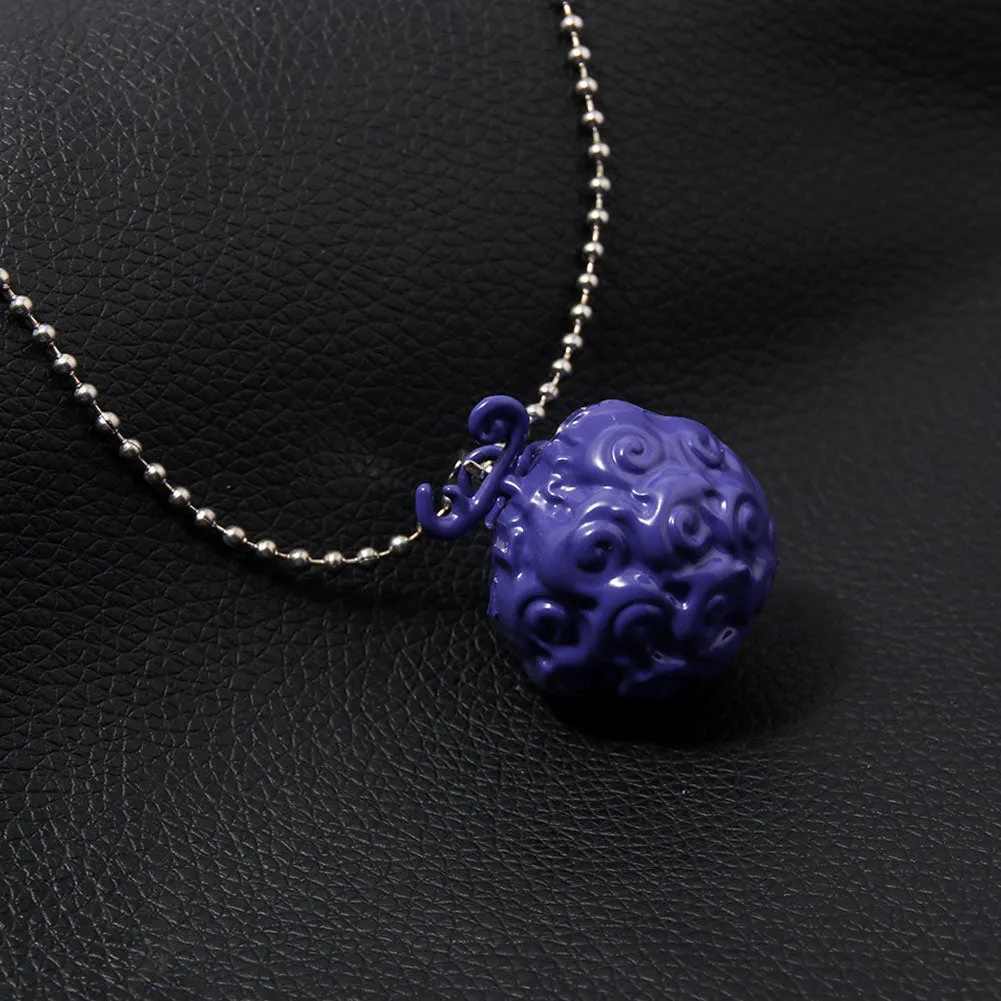 One Piece Devil Fruit Necklace Pendant  Accessories