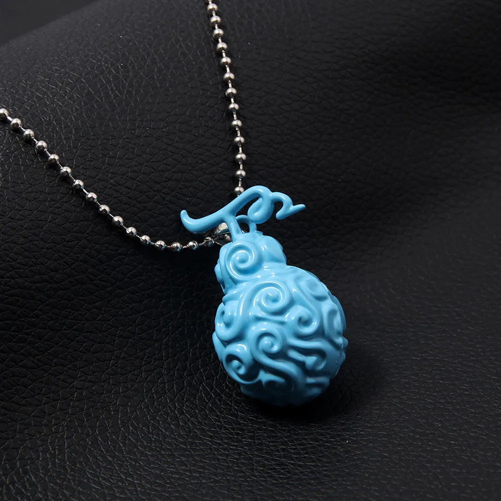One Piece Devil Fruit Necklace Pendant  Accessories