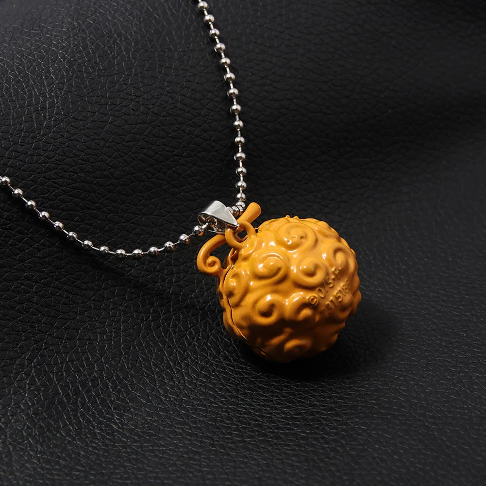 One Piece Devil Fruit Necklace Pendant  Accessories