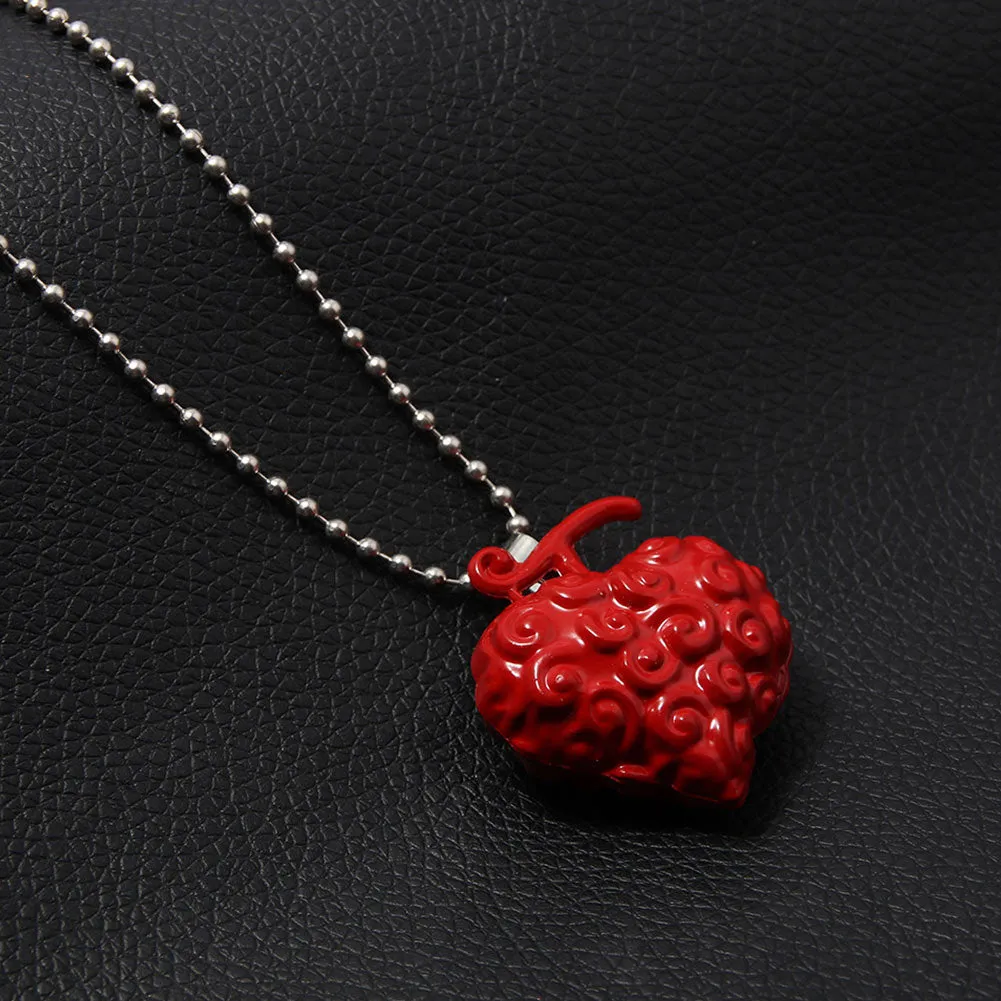 One Piece Devil Fruit Necklace Pendant  Accessories
