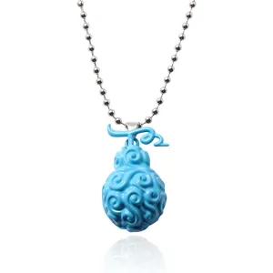 One Piece Devil Fruit Necklace Pendant  Accessories