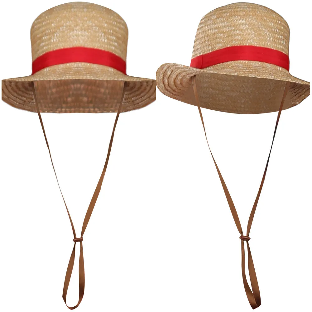 One Piece Luffy Hat Cosplay Hat Cap Halloween Carnival Costume Accessories
