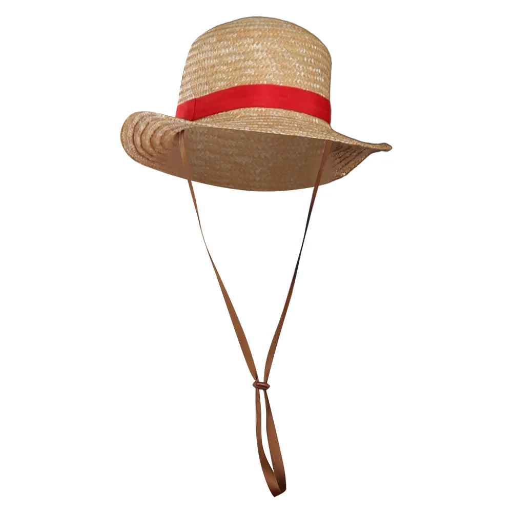 One Piece Luffy Hat Cosplay Hat Cap Halloween Carnival Costume Accessories
