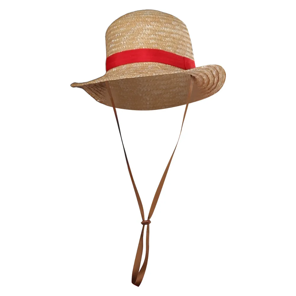 One Piece Luffy Hat Cosplay Hat Cap Halloween Carnival Costume Accessories